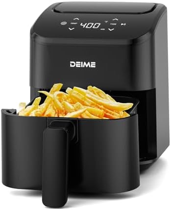 Aria Friggitrice 2.2 Qt, 4-in-1 Piccolo Mini Airfryer, cuocere, arrosto, riscaldare, 95% in meno di olio, compatto e silenzioso, antiaderente e lavastoviglie
