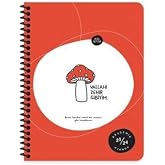Hisli Şeyler 18,5x25 80 Yaprak &Ccedil;izgili Spiral Kareli Kapak Hafif Kağıt Stickerli Defter Zehir Gibiyim