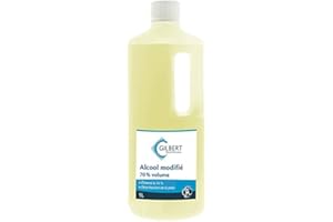LABORATOIRE GILBERT Alcool modifié 70% Vol, bouteille 1L by Gilbert Laboratoires