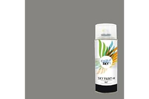 Aerosol spray RAL aluminium grå 9007 matt finish