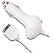 Price comparison product image In Car charger for Apple iPhone 4 4S, 3G 3GS(Black) iPod Touch, Nano, Classic, CE Approved