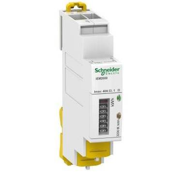 Schneider – Compteur d'énergie monophasé électromécanique