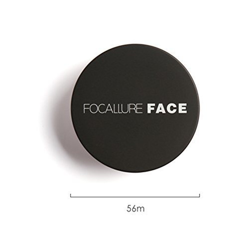 Loose Powder – 24 Stunden Dauerhaftes Anti-Sweat Loose Powder Oil Control Breathable Makeup Pulver (2# Natürliche Farbe) - 5
