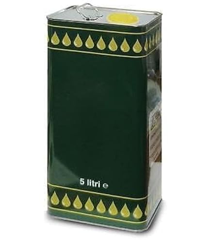 LATTA LATTINE TANICA BANDA STAGNA PER OLIO CON TAPPO 5 LT (22827