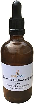 Lugols Iodine Solution - 15% - 100ml with pipette