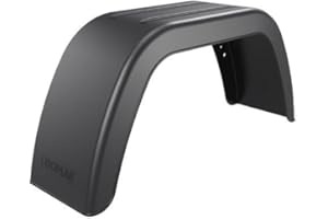 UNITRAILER Guardabarros remolque 13 de plástico con orificios de montaje ruedas 13'' DOMAR