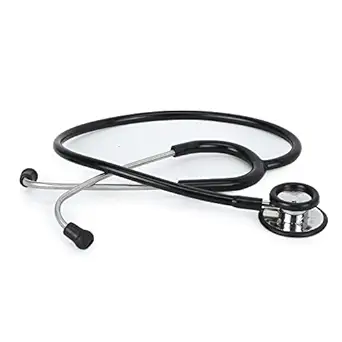 RCSP stethoscope for kids playing toys doctor ala black plastic body clear sound