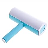  CONGMING Rodillo De La Pelusa Rodillo Quitapelusas Pegajoso Pelusa Rodillo Pelo De Mascotas Remover Desprendimiento De Polvo Reutilizable Lavable (Color : Azul)