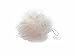 White Bath Shower Exfoliating Sponge Ball Scrunchies (4 Pack)