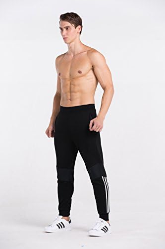 Fight Eagle Men’s Fleece Jogger Trousers Elastic Bottom pants Sports Sweatpants