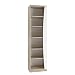 Produktbild Mirjan24  Regal Tenus II R50, Standregal, Dekoregal, Farbauswahl, Wandschrank, Bücherregal für Jugendzimmer Kinderzimmer (Eiche Sonoma/Weiß)