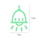 Produktbild Hanbaili Fluoreszierende Wandtattoo Glow in Dark Leuchtende Wandtattoo Wandtattoo with Hellgrün 3 Muster Abnehmbare DIY