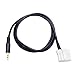 Produktbild 3,5-mm-Schwarz B70 AUX Audio-Adapter-Eingang Kabel für Mazda 2 3 5 6 MX5 RX8 2006 MP3-CD-Wechsler-Klinkenstecker