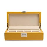 Jedes Pad kann kleine oder große Uhren ordentlich halten. Zwischen dem Deckel und dem Kissen ist genügend Platz, um Uhren aller Größen unterzubringen.