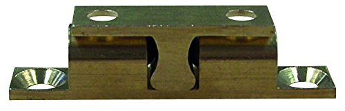 Preisvergleich Produktbild Ideal-Schnäpper mit Stahlkugeln Messing blank 50mm 2 St.