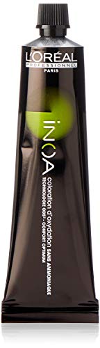 L'Oréal Paris (public) Inoa 7.18 coloración del cabello Marrón 60 ml - Coloración del cabello (Marrón, Mocha Ash Blonde, Mujeres, 1 pieza(s), 60 ml, Todo el pelo)