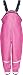 Playshoes Rain Dungarees Waterproofs Easy Fit Girl's Trousers Pink Size 104