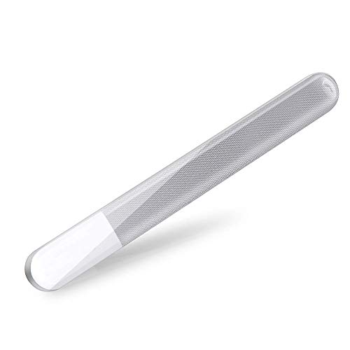 Luoran Limes a Ongles Verre Cristal Coupe Ongle Professionnelle pour Manucure et Pédicure avec Nano Technologie pour Soins Naturels des Ongles