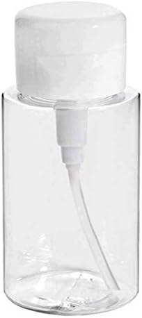 Falliback Press Bottle 100ml Pressing Bottle Mineral Water Toner Lotion Makeup Remover Press The Bottle Hydrating Remover Transparent Plastic Bottle Cosmetic Bottling