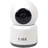CATA CT-4050 CATA Akıllı Ip Kamera, 360&deg; D&ouml;nebilen Gece G&ouml;r&uuml;şl&uuml;, Full HD-1080P