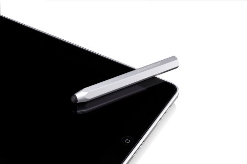 Just Mobile AluPen Eingabestift für Apple iPad/iPhone/iPod touch mit Pouch silber - 2