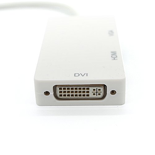 Thunderbolt / mini dp zu HDMI / DVI-D / VGA weiblicher Adapter - 3