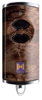 Preisvergleich Produktbild Hörmann Handsender HSE2 868-BS Holz dunkel BiSecur