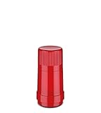 🔴inkl. Stickerbogen Rotpunkt Isolierflasche  Doppelwandig  Schraubverschluss zum Ausgießen ohne Verschlussabnahme  BPA Frei- gesundes Trinken  Warm + Kalthaltung  Espresso 0,125 l (Glossy Rubin, 125 ml)