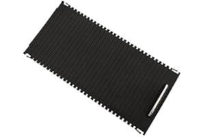 FLYLIN Persiana enrollable para consola central, A20468076079051, cubierta para persiana enrollable para consola central de automóvil, para Mercedes Benz Clase C W204 S204 Clase E W212 S212
