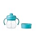 OXO Tot Hard Spout Sippy Cup Set, Aqua, 175ml