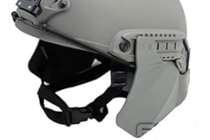 ATAIRSOFT Worldshopping4U Equipo de protección para colocar en el casco de airsoft táctico, con protectores para los oídos para raíles rápidos de casco FG (casco no incluido)