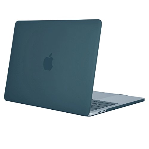 MOSISO MacBook Pro 13 Hülle 2016 - Ultra Slim Hochwertige Plastik Hartschale Tasche Schutzhülle Snap Case für NEUESTE MacBook Pro 13 Zoll (2016 Freisetzung) A1706 / A1708 mit/ohne Touch Bar and Touch ID, Deep Teal