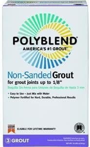 Polyblend Non-Sanded Tile Grout by Custom Building Products