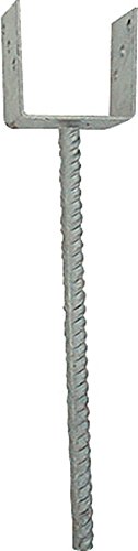 Preisvergleich Produktbild Pfostenträger verzinkt 400mm Dolle 121mm