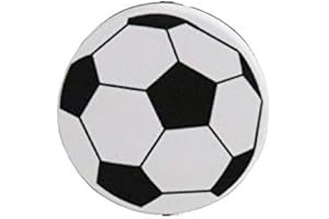 Football Dry Wipe Pen Eraser Magnetic White Board Rubber for School, Home, Office by Chloe and Tom