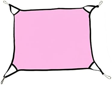 Uminilife Cute Pet Cat Dog Cage House Hammock Soft Bed Animal Hanging Pupply Ferret (Pink)