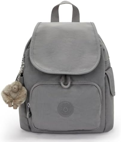 Kipling CITY PACK MINI Zaino piccolo, Inviting Grey (Grigio)