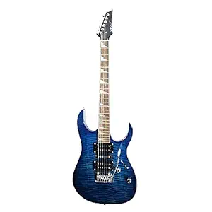 Vault RG1 Soloist Electric Guitar- Transparent Blue