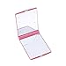 Anself Mini Portable Folding Compact Hand Cosmetic Make Up Pocket Mirror with 8 LED Light for Women Girls Lady