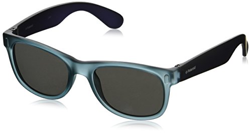 Polaroid P0115 JB N5N Gafas de sol, Azul (Bluette Royal Bl/Grey Silmir Pz), 46 Unisex Niños