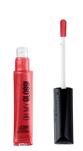 Rimmel London Oh My Gloss! Lip Gloss, 520 Rebel Red, 6.5 ml