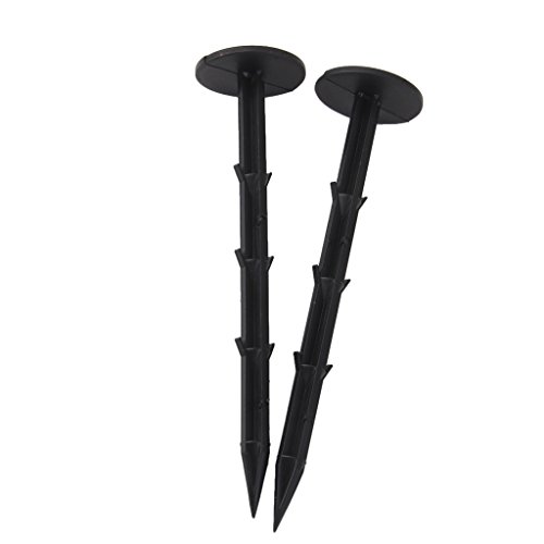 100pcs 6 \ Befestigungsanker Heringe Unkrautvlies Landschaft Membran Fleece