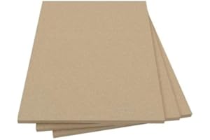 GENERIC Ins-fire Vboard 270mm x 303mm x 25mm for Multi Fuel Wood Burner Log Burner Stove Brick Heat Fire Proof Withstands temperatures up to 1100°C