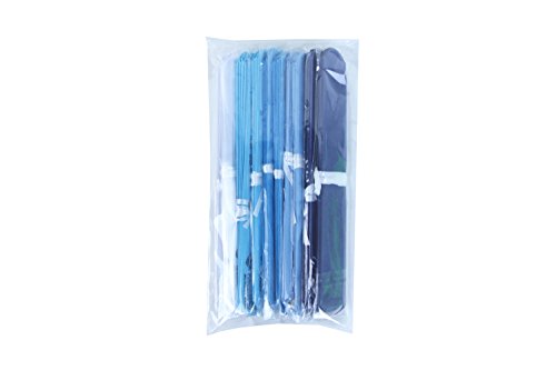 SUNBEAUTY 10er Set 20cm farbige Seidenpapier Blumen PomPoms Ball Party Geburtstag Feier Dekoration - 2