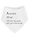 Letter Is For Name Personalised Dictionary Definition Cute Custom Bandana Baby Bib