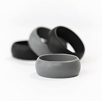 Silicone Wedding Ring,Men/Women,Premium UK Brand,Active Lifestyle,Safety at Work,Gym,Contact Sports,Unique Gift, 2 Colours / 5 Size Options