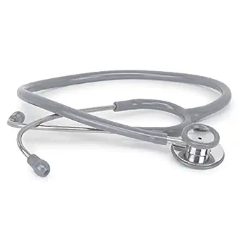 RCSP Multi Life Dual Head Super Deluxe Acoustic Stethoscope Grey For medical student & Doctors