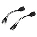 Produktbild Harlls PoE Ethernet Injektor Splitter Adpater Kabel Für CCTV Kamera POE Splitter Injektor Netzteil Synthesizer Separator Combiner