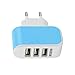 Produktbild USB-Wand 3 Port Fast Charger Power Adapter AC EU-Stecker Home Reise Phone Charger Anzeigefunktion Regard