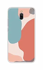 OYESTUFF Simple Aesthetic Soft Silicone Designer Printed Full Protection Back Case Cover for Mi Redmi 8A Dual